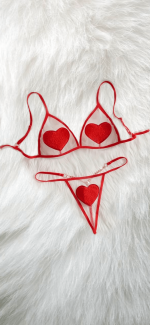 წითელი ეროტიკული ლინგერი , სექსშოპი , sexshop , ორეული , წითელი გახსნილი ბიუსჰალტერი და ტანგა , ატლასის წითელი ბაფთები ლინგერის დიზაინში , სექსუალური წითელი ლინგერი ბაბთებით , შავი ბიუსჰალტერი ატლასის ბაბთებით , წითელი ტანგა ბაბთის დეკორაციით , მაცდური წითელი ლინგერი ორეულში , გახსნილი დიზაინის წითელი ლინგერი , ინტიმური წითელი ბიუსჰალტერი და ტანგა , წითელი ფერის ლინგერი მაცდური სტილით , ქალის სექსუალური ლიფი და ტრუსი , ვენერა მორიელში