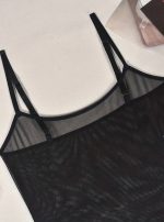 შავი გამჭვირვალე ბოდე , ოთხკუთხედი დეკოლტეთი , ტანგას დიზაინით , რეგულირებადი ბრეტელები , ელეგანტური და სექსუალური სტილი , დახვეწილი ლუქი , ინტიმური ტანსაცმელი , სექსუალური ლუქი , კომფორტული და მიმზიდველი დიზაინი , უნიკალური ჭრილი , სხეულის ფორმების გამოკვეთა , იდეალური საღამოსთვის , სექსუალური ბოდე , სხეულზე მომდგარი დიზაინი , სუნთქვადი მასალა , მოდური ლინგერი , თამამი არჩევანი , სპეციალური მომენტებისთვის , გამჭვირვალე ბოდე , სექსუალური ბოდე , შავი ბოდე , შავი ბოდე წვრილ ბრეტელზე , სექსშოპი , ვენერა მორიელში , venus in scorpio , sexshop ,